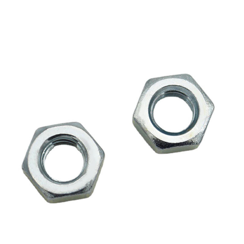 High quality OEM ODM carbon steel Zinc plated hex nut